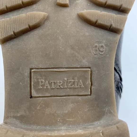 Patrizia By Spring Step Dawna Grey Multi Boots Size 39 (8-8.5) Gray Zip Sherpa - Picture 12 of 14